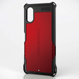 ELECOM ハイブリッドケース 《ZEROSHOCK》 Xperia 10 VI用 レッド PM-X241ZERORD