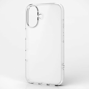 ELECOM ハイブリッドケース iPhone16用 スタンダードタイプ シルキークリア ハイブリッドケース iPhone16用 スタンダードタイプ シルキークリア PM-A24AHVCKMCR