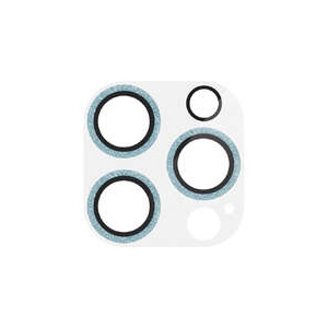 ELECOM カメラレンズガラス保護カバー 《&me》 グリッター仕様 ブルー カメラレンズガラス保護カバー 《&me》 グリッター仕様 ブルー PM-A24CFLLP5BUG