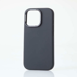 ELECOM ハイブリッドシリコンケース 《MAGKEEP》 iPhone16Pro用 スタンド機能付 ブラック PM-A24CHVSCSTBK