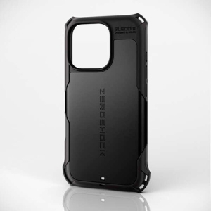 ELECOM iPhone 16 Pro ハイブリッドケース ZEROSHOCK ブラック PM-A24CZEROBK
