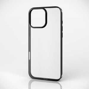 ELECOM iPhone 16 ハイブリッドケース 推し活 ビビットカラーシート iPhone 16 ハイブリッドケース 推し活 ビビットカラーシート PM-A24DUCTMBK