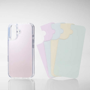 ELECOM iPhone 16ProMax ソフトケース 極限保護 メタリック加工 メタリックヴァイオレット PM-A24AHVCFCR2
