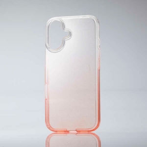ELECOM iPhone 16 ソフトケース グラデーションカラー グリッター Meliano ピーチ iPhone 16 ソフトケース グラデーションカラー グリッター Meliano ピーチ PM-A24AUCWCGPND