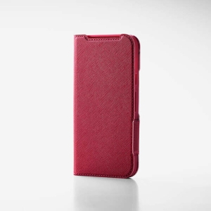 ELECOM Google Pixel 9 Google Pixel 9 Pro レザーケース 手帳型 UltraSlim Flowers 薄型 磁石付き ディープピンク PM-P242PLFUJPND