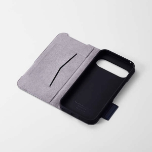 ELECOM Google Pixel 9 Google Pixel 9 Pro レザーケース 手帳型 UltraSlim 薄型 磁石付き ネイビー Google Pixel 9 Google Pixel 9 Pro レザーケース 手帳型 UltraSlim 薄型 磁石付き ネイビー PM-P242PLFUNV 画像2