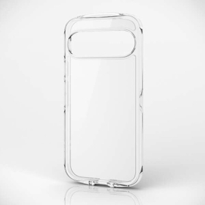 ELECOM Google Pixel 9 Google Pixel 9 Pro ハイブリッドケース TOUGH SLIM LITE オールクリア ストラップシート付属 クリア PM-P242TSLACR