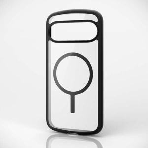 ELECOM Google Pixel 9 Pro ハイブリッドケース TOUGH SLIM LITE フレームカラー MAGKEEP ブラック PM-P242TSFCMBK2
