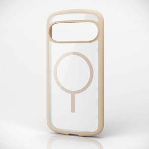ELECOM Google Pixel 9 ハイブリッドケース TOUGH SLIM LITE フレームカラー MAGKEEP ホワイト PM-P242TSFCMWH1