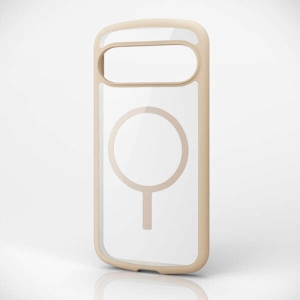 ELECOM Google Pixel 9 Pro ハイブリッドケース TOUGH SLIM LITE フレームカラー MAGKEEP ホワイト PM-P242TSFCMWH2