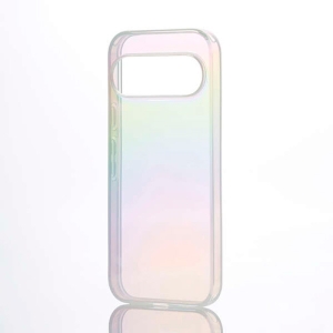 ELECOM Google Pixel 9 Google Pixel 9 Pro ソフトケース meliano クリアオーロラ ホワイト PM-P242UCAWH