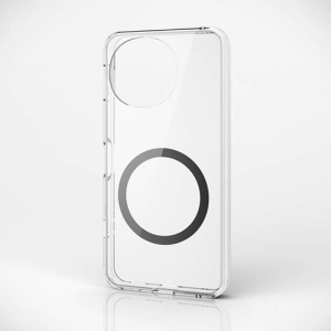 ELECOM AQUOS sense9(SH-53E) ハイブリッドケース MAGKEEP ブラック PM-S244MAG02BK