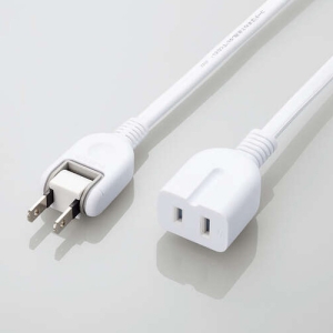 ELECOM 延長タップ マグネットタイプ ホコリ防止シャッター付 5.0m ホワイト T-X01M-2150WH