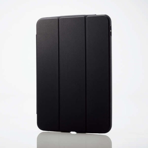 ELECOM iPad 10.9inch(第10世代) ハイブリッドケース TOUGH SLIM LITE フレームカラー フラップ付き ブラック TB-A22RTSLFCBK