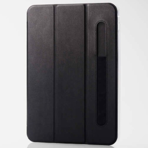ELECOM iPad 2022 iPad 第10世代 フラップケース ソフトレザー Apple Pencil収納 スリープ対応 ブラック TB-A22RWVFPBKN