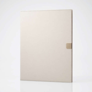 ELECOM iPadAir 11インチ(M2) 10.9インチ(第5世代 第4世代) フラップケース ソフトレザー &me Apple Pencil収納 フリーアングル グレージュ TB-A23MWVJMGB