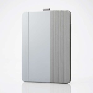 ELECOM iPad Pro 11inch 第4・3・2世代 iPad Pro 11inch フラップケース ソフトレザー ドローイング アングル7段階 スリープ対応 グレー TB-A23PMWVDGY