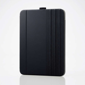 ELECOM iPad 第10世代 フラップケース ソフトレザー ドローイング アングル7段階 スリープ対応 ブラック TB-A23RWVDBK