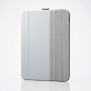 ELECOM iPad 第10世代 フラップケース ソフトレザー ドローイング アングル7段階 スリープ対応 グレー TB-A23RWVDGY
