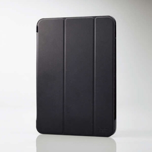 ELECOM iPad 第10世代 フラップケース ソフトレザー 高さ調整 スリープ対応 TB-A23RWVHBK