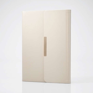 ELECOM iPad 第10世代 フラップケース ソフトレザー &me Apple Pencil収納 ミラー付 グレージュ TB-A23RWVJM2GB