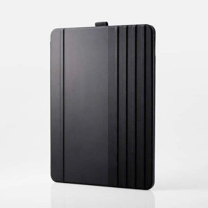 ELECOM 13インチiPad Pro(M4)フラップケース ソフトレザー ドローイング アングル8段階 スリープ対応 ブラック TB-A24PLWVDBK