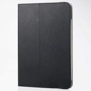 ELECOM 11インチiPad Pro(M4)フラップケース ソフトレザー 2アングル 軽量 ブラック TB-A24PMPLF2BK