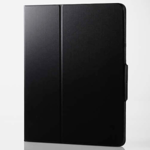 ELECOM 13インチiPad Air(M2)フラップケース ソフトレザー フリーアングル スリープ対応 ブラック TB-A24XWVFUBK