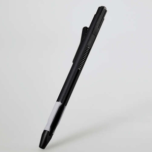 ELECOM Apple Pencil 第2世代用ハードケース ノック式 ラバーグリップ クリップ付き ブラック TB-APE2KCBK