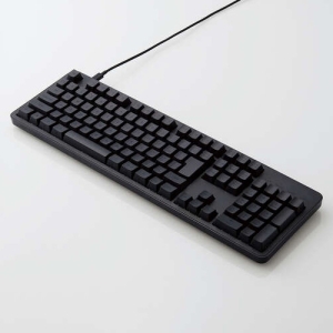 ELECOM メカニカルキーボード Leggero 有線 USB Type-C着脱式 フルサイズ 静音赤軸 吸音シート内蔵 ブラック メカニカルキーボード Leggero 有線 USB Type-C着脱式 フルサイズ 静音赤軸 吸音シート内蔵 ブラック TK-MC50UKPBK