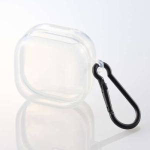 ELECOM LinkBuds Open ソフトケース カラビナ付き クリア LinkBuds Open ソフトケース カラビナ付き クリア TWS-SO242UCCR