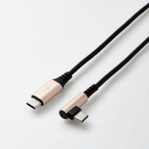 ELECOM ILMF USB2.0ケーブル C-Cタイプ L字コネクタ 認証品 PD対応対応 3A出力 2.0m ブラック ILMF USB2.0ケーブル C-Cタイプ L字コネクタ 認証品 PD対応対応 3A出力 2.0m ブラック U2C-CCL20NBK-IL