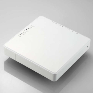 ELECOM 法人向け無線アクセスポイント Wi-Fi7 マネージ ストリーム数4+4+4 18700Mbps 10G 3年保証 WAB-BE187-M