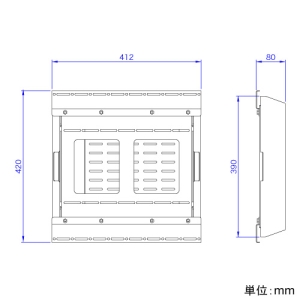 ELECOM 【受注生産品】壁掛けプラス 縦設置対応タイプ 32〜55インチ対応 耐荷重30kg 【受注生産品】壁掛けプラス 縦設置対応タイプ 32〜55インチ対応 耐荷重30kg WM-T30-440P 画像2