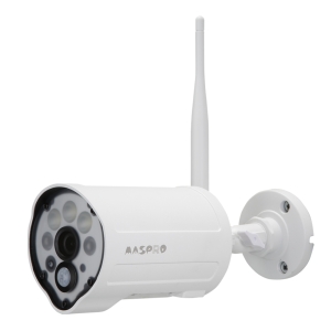 マスプロ 増設カメラ バレット型センサーライト付 WC3A-BCL