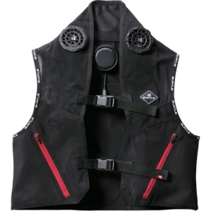 BURTLE 冷却ベスト アイスクラフト IC101S-35-XL ブラック IC101S-35-XL