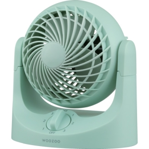 アイリスオーヤマ 207015 卓上扇 マカロン型mini 固定式 グリーン TAF-MKM10N-G