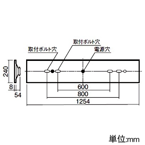 パナソニック 【受注生産品】一体型LEDベースライト ≪リベコム iDシリーズ≫ 40形 埋込型 下面開放型 W220 一般タイプ 10000lmタイプ Hf32形高出力型器具×3灯相当 連続調光型調光タイプ(ライコン別売) 温白色 【受注生産品】一体型LEDベースライト ≪リベコム iDシリーズ≫ 40形 埋込型 下面開放型 W220 一般タイプ 10000lmタイプ Hf32形高出力型器具×3灯相当 連続調光型調光タイプ(ライコン別売) 温白色 XLX400UEVJRS9 画像2