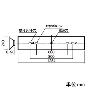 パナソニック 【受注生産品】一体型LEDベースライト ≪リベコム iDシリーズ≫ 40形 埋込型 スクールコンフォート W220 一般タイプ 10000lmタイプ Hf32形高出力型器具×3灯相当 連続調光型調光タイプ(ライコン別売) 白色 【受注生産品】一体型LEDベースライト ≪リベコム iDシリーズ≫ 40形 埋込型 スクールコンフォート W220 一般タイプ 10000lmタイプ Hf32形高出力型器具×3灯相当 連続調光型調光タイプ(ライコン別売) 白色 XLX407GEWJRS9 画像2
