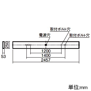パナソニック 【受注生産品】一体型LEDベースライト ≪リベコム iDシリーズ≫ 110形 直付型 スリムベース 一般タイプ 10000lmタイプ FLR110形器具×2灯節電タイプ 連続調光型調光タイプ(ライコン別売) 温白色 【受注生産品】一体型LEDベースライト ≪リベコム iDシリーズ≫ 110形 直付型 スリムベース 一般タイプ 10000lmタイプ FLR110形器具×2灯節電タイプ 連続調光型調光タイプ(ライコン別売) 温白色 XLX800SEVCRS2 画像2