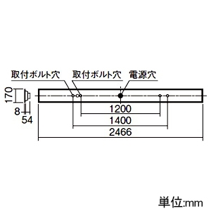 パナソニック 【受注生産品】一体型LEDベースライト ≪リベコム iDシリーズ≫ 110形 埋込型 下面開放型 W150 一般タイプ 10000lmタイプ FLR110形器具×2灯節電タイプ 連続調光型調光タイプ(ライコン別売) 電球色 【受注生産品】一体型LEDベースライト ≪リベコム iDシリーズ≫ 110形 埋込型 下面開放型 W150 一般タイプ 10000lmタイプ FLR110形器具×2灯節電タイプ 連続調光型調光タイプ(ライコン別売) 電球色 XLX800PELCRS2 画像2