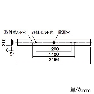 パナソニック 【受注生産品】一体型LEDベースライト ≪リベコム iDシリーズ≫ 110形 埋込型 下面開放型 W190 一般タイプ 10000lmタイプ FLR110形器具×2灯節電タイプ 連続調光型調光タイプ(ライコン別売) 温白色 【受注生産品】一体型LEDベースライト ≪リベコム iDシリーズ≫ 110形 埋込型 下面開放型 W190 一般タイプ 10000lmタイプ FLR110形器具×2灯節電タイプ 連続調光型調光タイプ(ライコン別売) 温白色 XLX800REVCRS2 画像2
