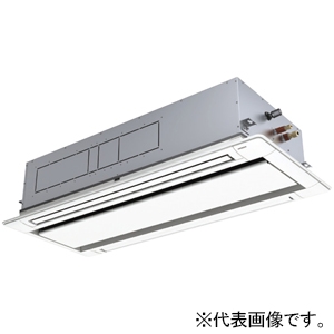 日立 店舗・オフィス用パッケージエアコン ≪省エネの達人≫ てんかせ2方向 空冷ヒートポンプ式 冷暖タイプ シングルタイプ 160型(6.0馬力相当) 三相200V 多機能デザインリモコン RCID-GP160RSH9