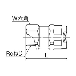 オンダ製作所 ダブルロックジョイント WJ2型 テーパめねじ(黄銅) Rc3/4×16A(PEX) ダブルロックジョイント WJ2型 テーパめねじ(黄銅) Rc3/4×16A(PEX) WJ2A-2016-S 画像2