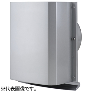高須産業 角形パイプフード 給気専用 適合パイプφ150mm 水切り板・防虫アミ付 ステングレー GFP-150M