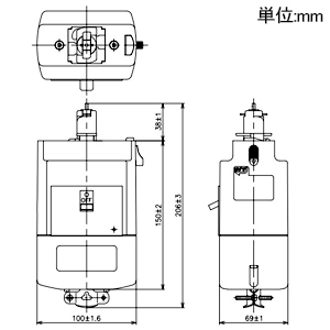 パナソニック 漏電ブレーカ付ターミナルプラグ ファクトライン100・60 感度電流30mA 3P・20A・200V 漏電ブレーカ付ターミナルプラグ ファクトライン100・60 感度電流30mA 3P・20A・200V DH24822K2 画像2