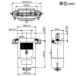 パナソニック 【受注生産品】漏電ブレーカ付ターミナルプラグ ファクトライン200 感度電流15mA 3P・20A・200V 【受注生産品】漏電ブレーカ付ターミナルプラグ ファクトライン200 感度電流15mA 3P・20A・200V DH25821K2 画像2