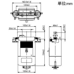 パナソニック 【受注生産品】モータブレーカ付ターミナルプラグ 3.7kW用 ファクトライン200 【受注生産品】モータブレーカ付ターミナルプラグ 3.7kW用 ファクトライン200 DH25877K2 画像2