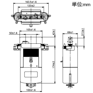 パナソニック 【受注生産品】モータブレーカ付ターミナルプラグ 7.5kW用 ファクトライン200 【受注生産品】モータブレーカ付ターミナルプラグ 7.5kW用 ファクトライン200 DH25879K2 画像2