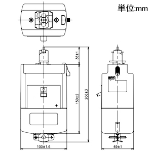 パナソニック ブレーカ付ターミナルプラグ ファクトライン100・60 3P・20A・200V ブレーカ付ターミナルプラグ ファクトライン100・60 3P・20A・200V DH2482K3 画像2
